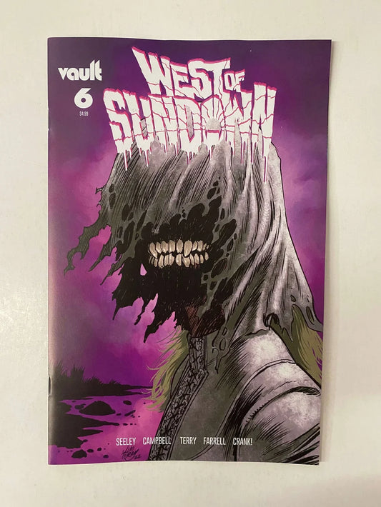 WEST OF SUNDOWN #6 NM Jim Terry B Variant