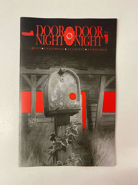 DOOR TO DOOR NIGHT BY NIGHT #1 NM 1 PER STORE Virgin Tyler Crook Variant