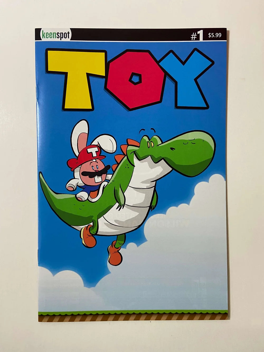 THE TOY #1 NM Super Mario Homage Variant