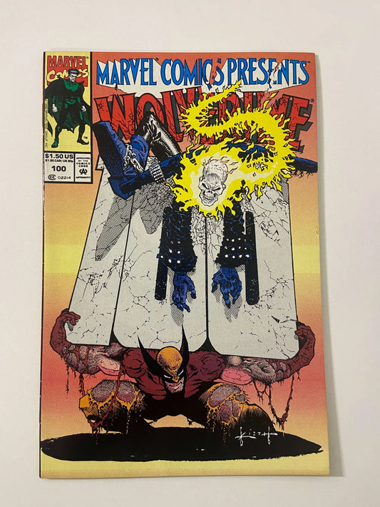 MARVEL COMICS PRESENTS #100 Sam Kieth Cover