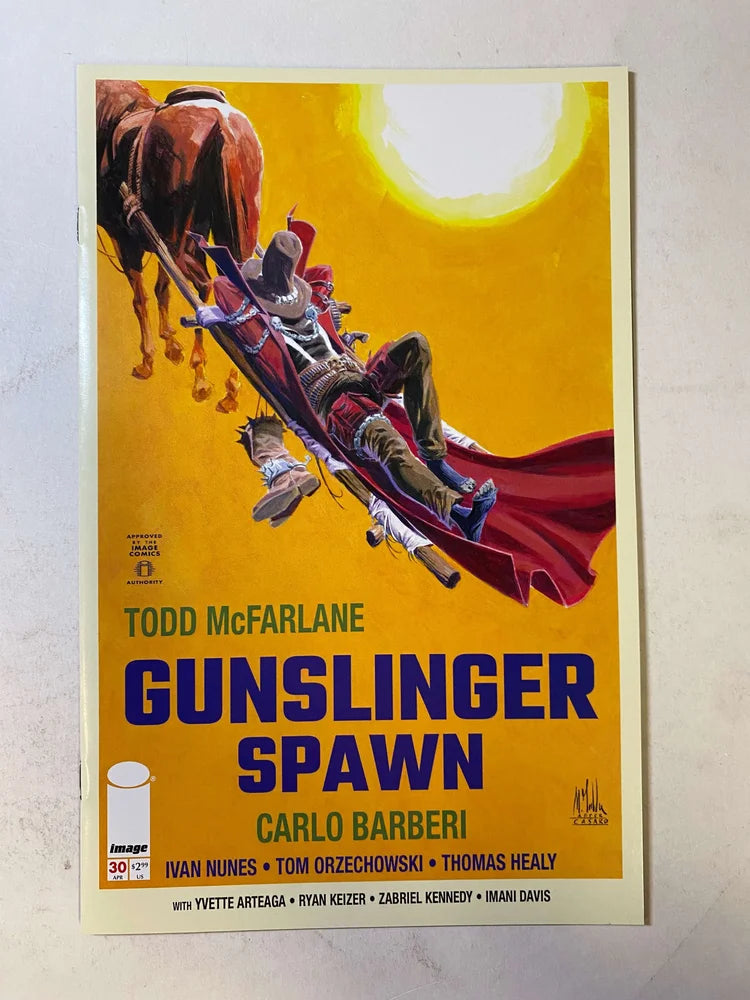 GUNSLINGER SPAWN #30 NM Falla B Variant