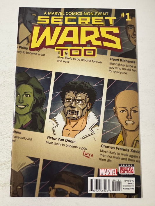 SECRET WARS TOO #1 NM