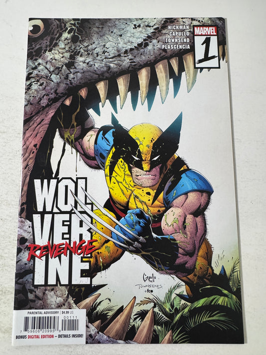 WOLVERINE REVENGE #1 NM Greg Capullo Cover