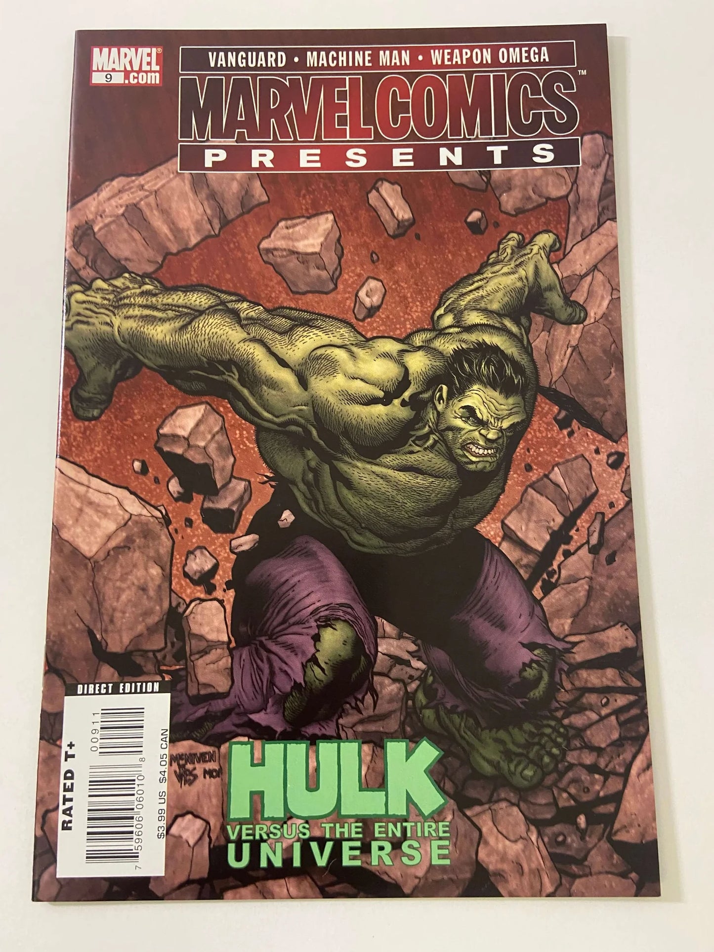 MARVEL COMICS PRESENTS #9 Vol 2 NM Steve McNiven Cover
