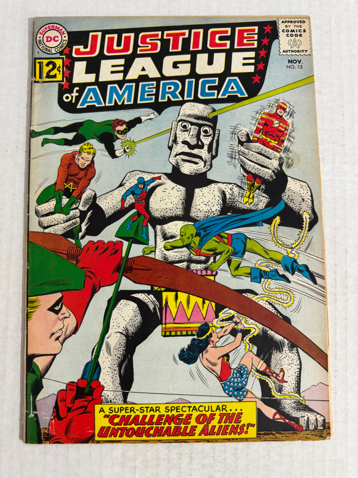 JUSTICE LEAGUE OF AMERICA #15 GD