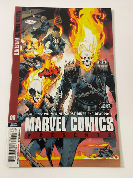MARVEL COMICS PRESENTS #6 Vol 3 NM 2nd Print Variant  1ST APPEARANCE