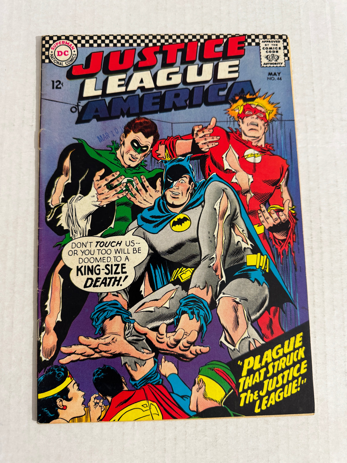 JUSTICE LEAGUE OF AMERICA #44 VG/FN