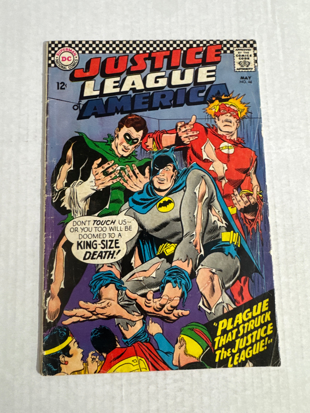 JUSTICE LEAGUE OF AMERICA #44 GD