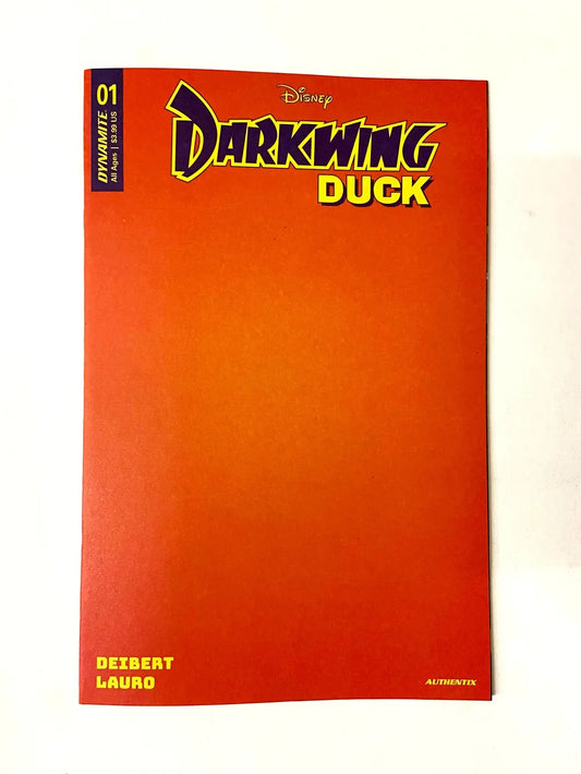 DISNEY DARKWING DUCK #1 NM Orange Blank Variant