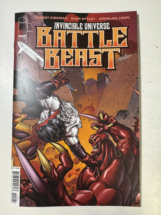 Invincible Universe BATTLE BEAST #1 NM 1:10 Variant