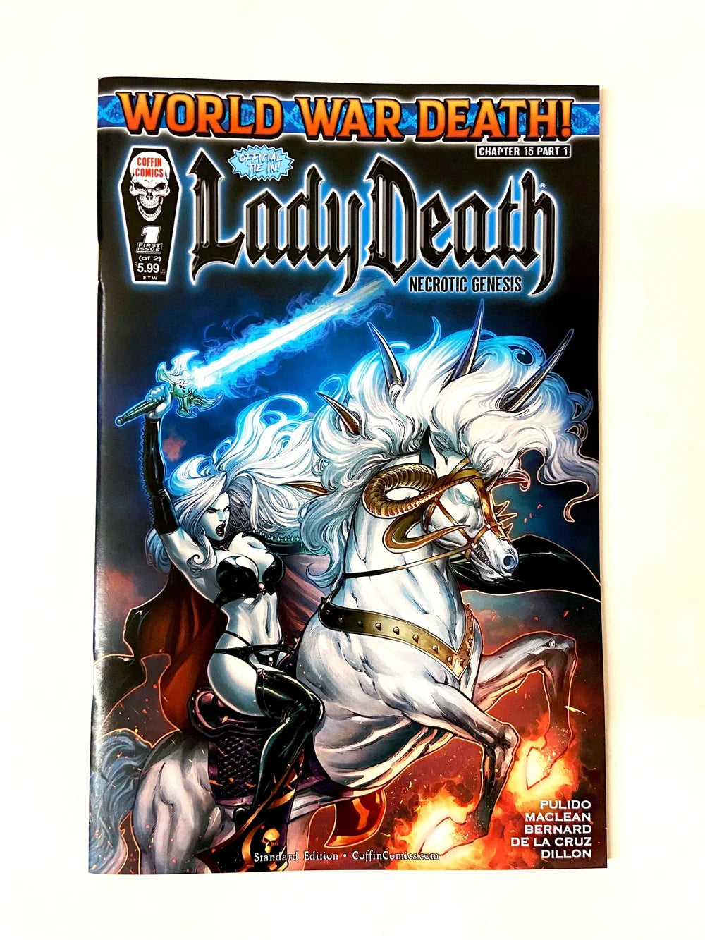 LADY DEATH Necrotic Genesis #1 NM