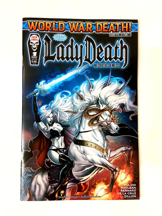 LADY DEATH Necrotic Genesis #1 NM