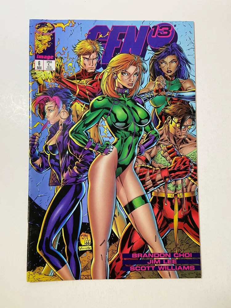 GEN13 #6 Vol 2 NM- Jim Lee Cover