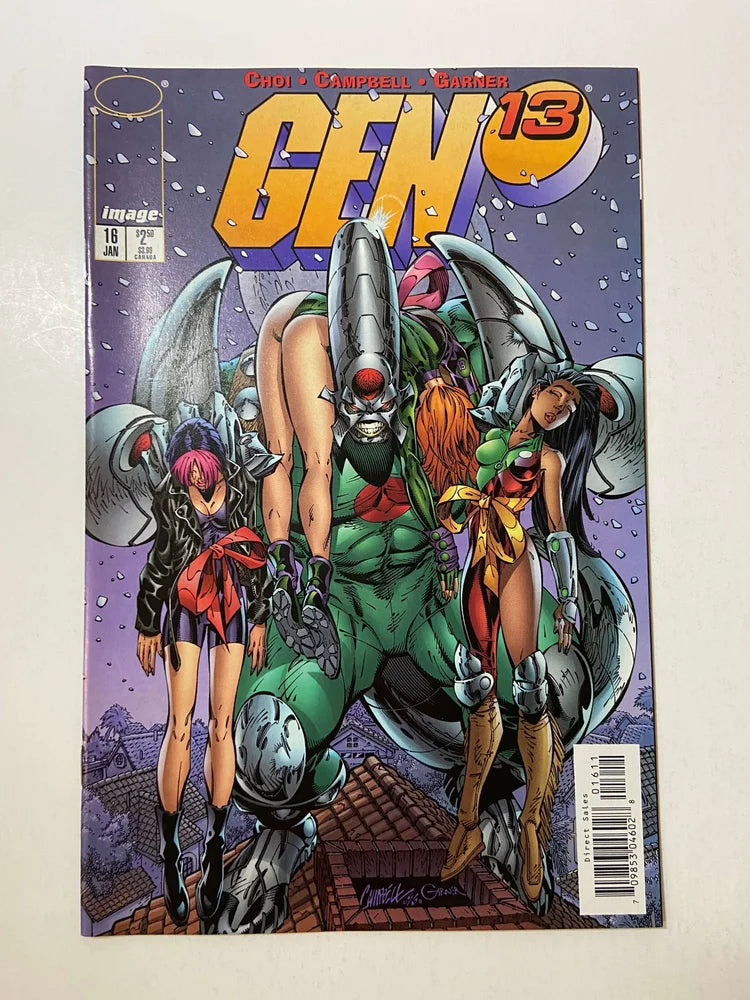 GEN13 #16 Vol 2 VF/NM J Scott Campbell Cover