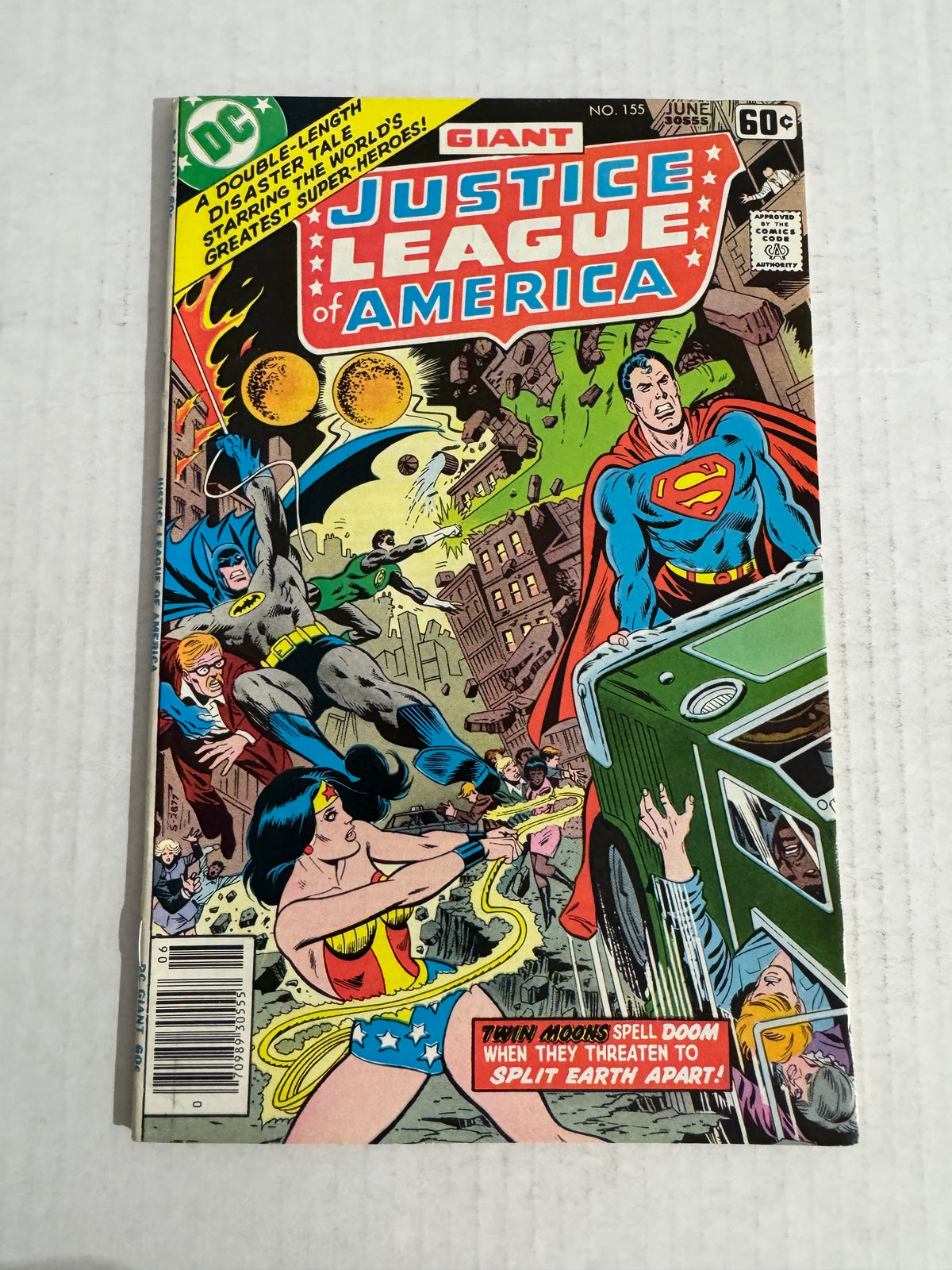JUSTICE LEAGUE OF AMERICA #155 VF/NM