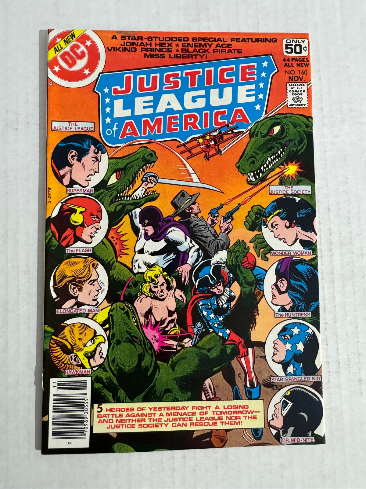 JUSTICE LEAGUE OF AMERICA #160 NM-
