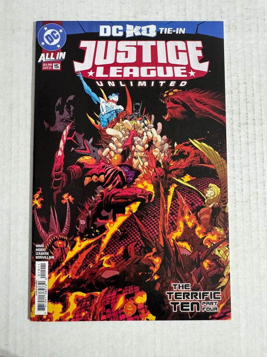 JUSTICE LEAGUE UNLIMITED #15 NM Dan Mora Cover