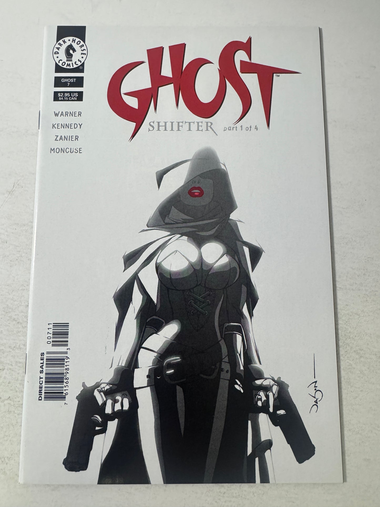 GHOST #7 VOl 2 NM Jason Pearson Cover