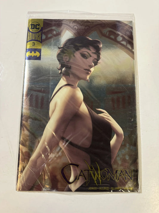 CATWOMAN #3 NM Artgerm Gold Foil Variant