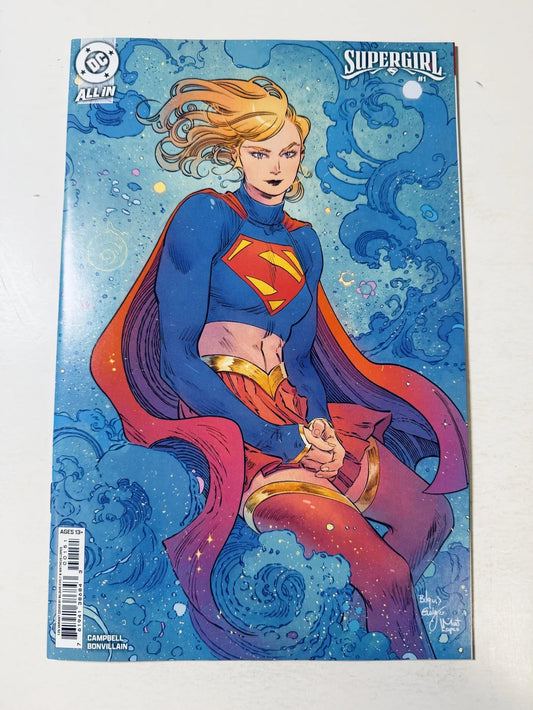 SUPERGIRL #1 Vol 8 NM 1:25 Variant