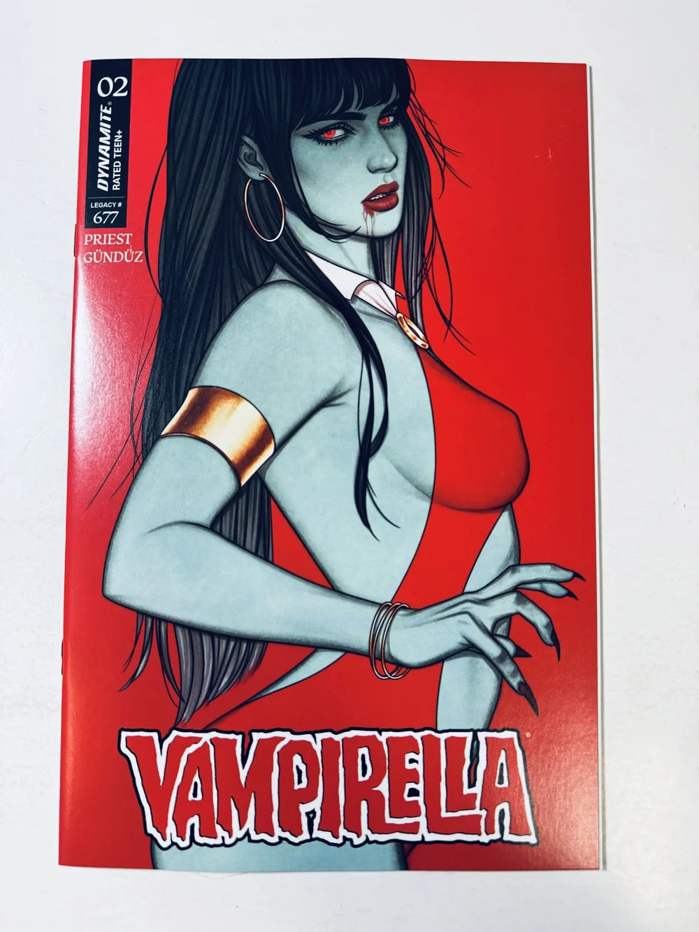 VAMPIRELLA #2 Vol 7 NM Jenny Frison B Variant