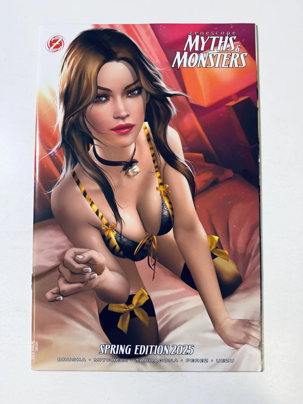 ZENESCOPE MYTHS & MONSTERS Spring Edition 2025 NM Josh Burns C Variant