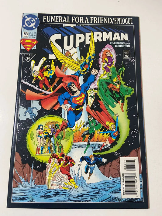 SUPERMAN #83 Vol 2 NM-