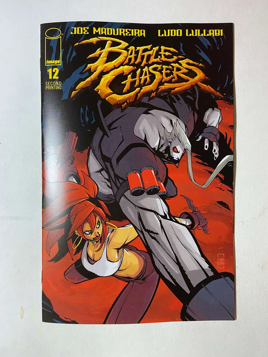BATTLE CHASERS #12 NM 2nd Print Variant