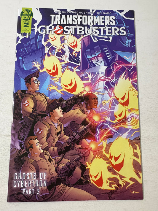 TRANSFORMERS GHOSTBUSTERS #2 NM 1:10 RI Variant