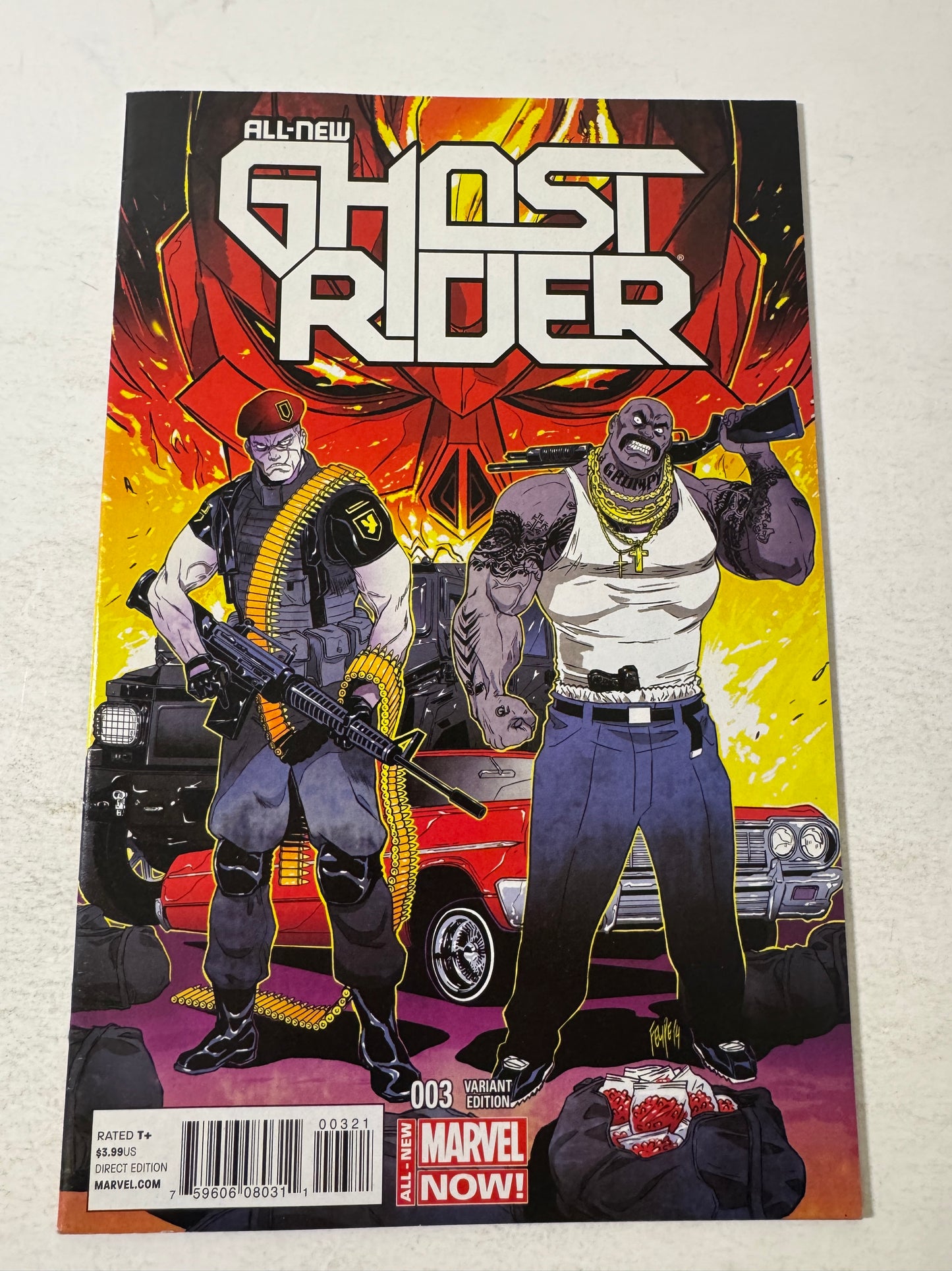 ALL-NEW GHOST RIDER #3 NM 1:25 Variant