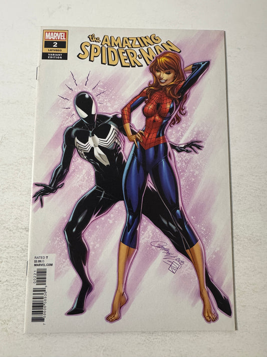 AMAZING SPIDER-MAN #2 Vol 5 NM 1:25 J Scott Campbell Variant