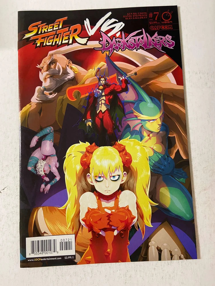 STREET FIGHTER VS DARKSTALKERS #7 NM B Variant