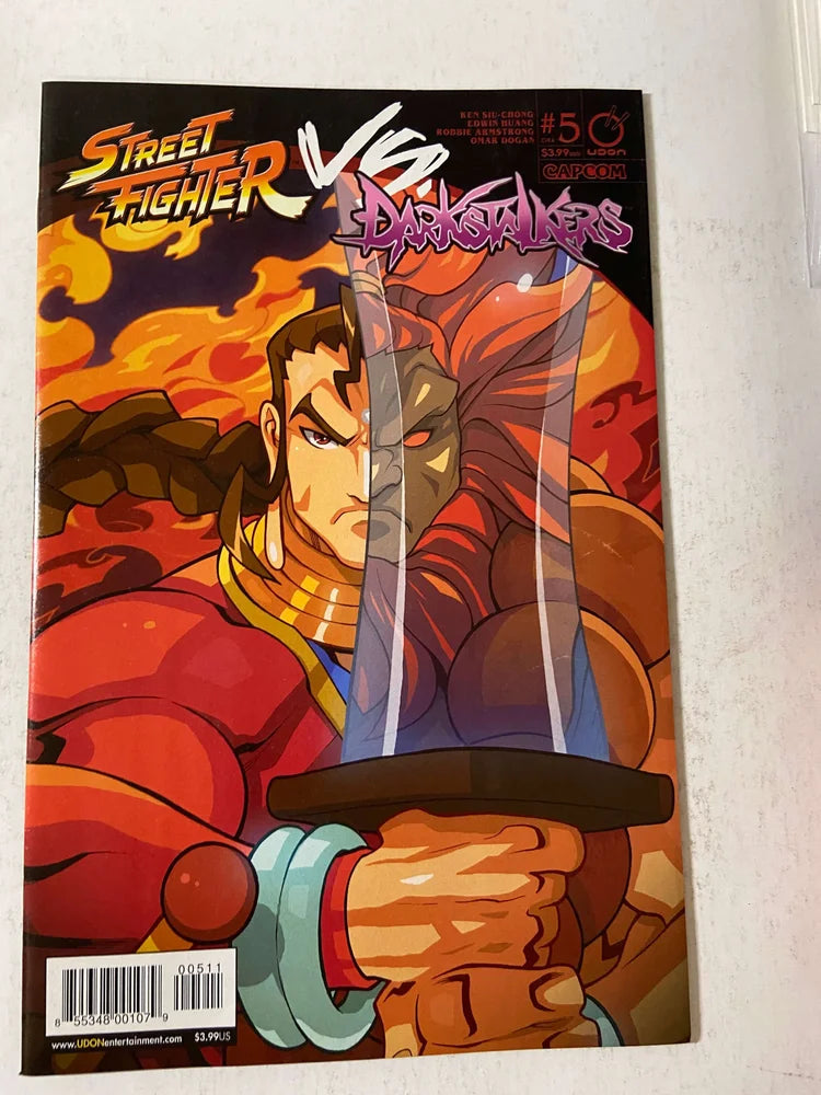STREET FIGHTER VS DARKSTALKERS #5 NM-