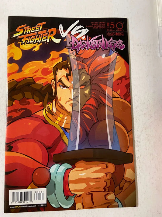 STREET FIGHTER VS DARKSTALKERS #5 NM-