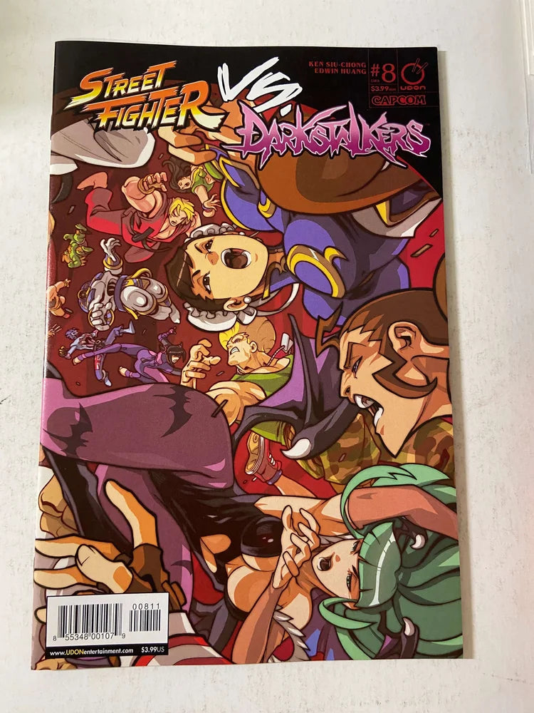 STREET FIGHTER VS DARKSTALKERS #8 NM