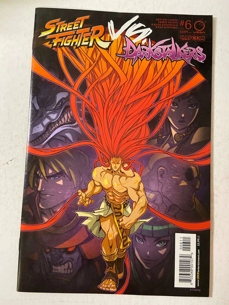 STREET FIGHTER VS DARKSTALKERS #6 NM-