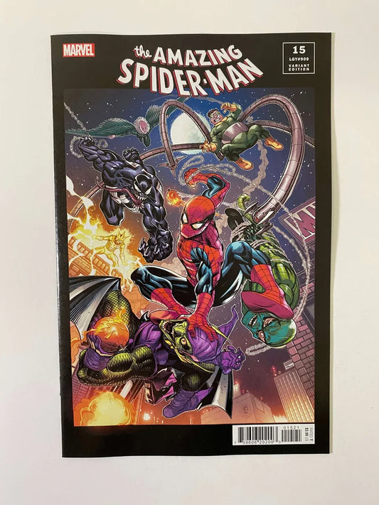 AMAZING SPIDER-MAN #15 Vol 6 NM 1:10 Ed McGuinness Variant
