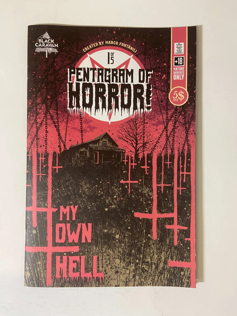 PENTAGRAM OF HORROR #1 NM