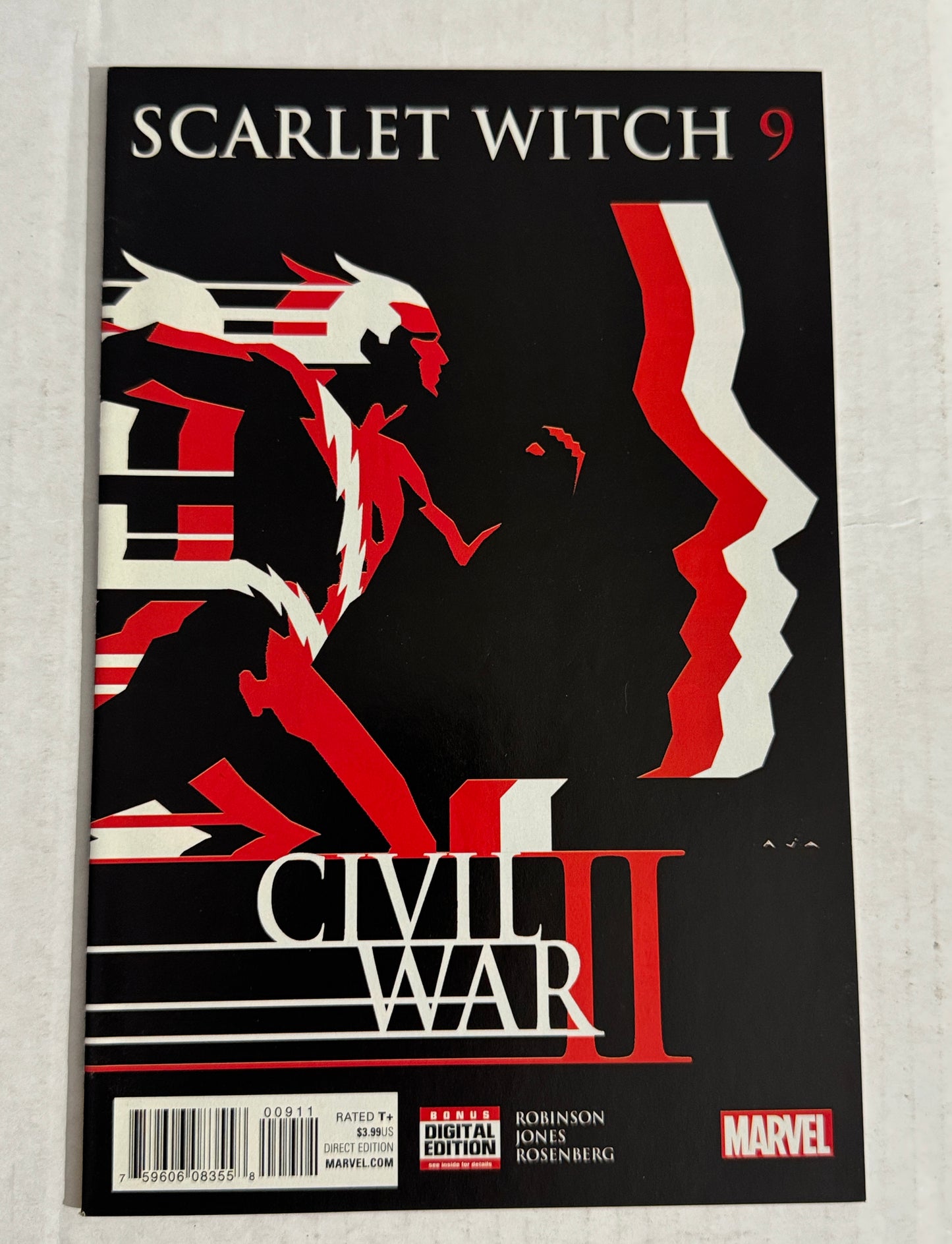 SCARLET WITCH #9 Vol 2 David Aja Cover