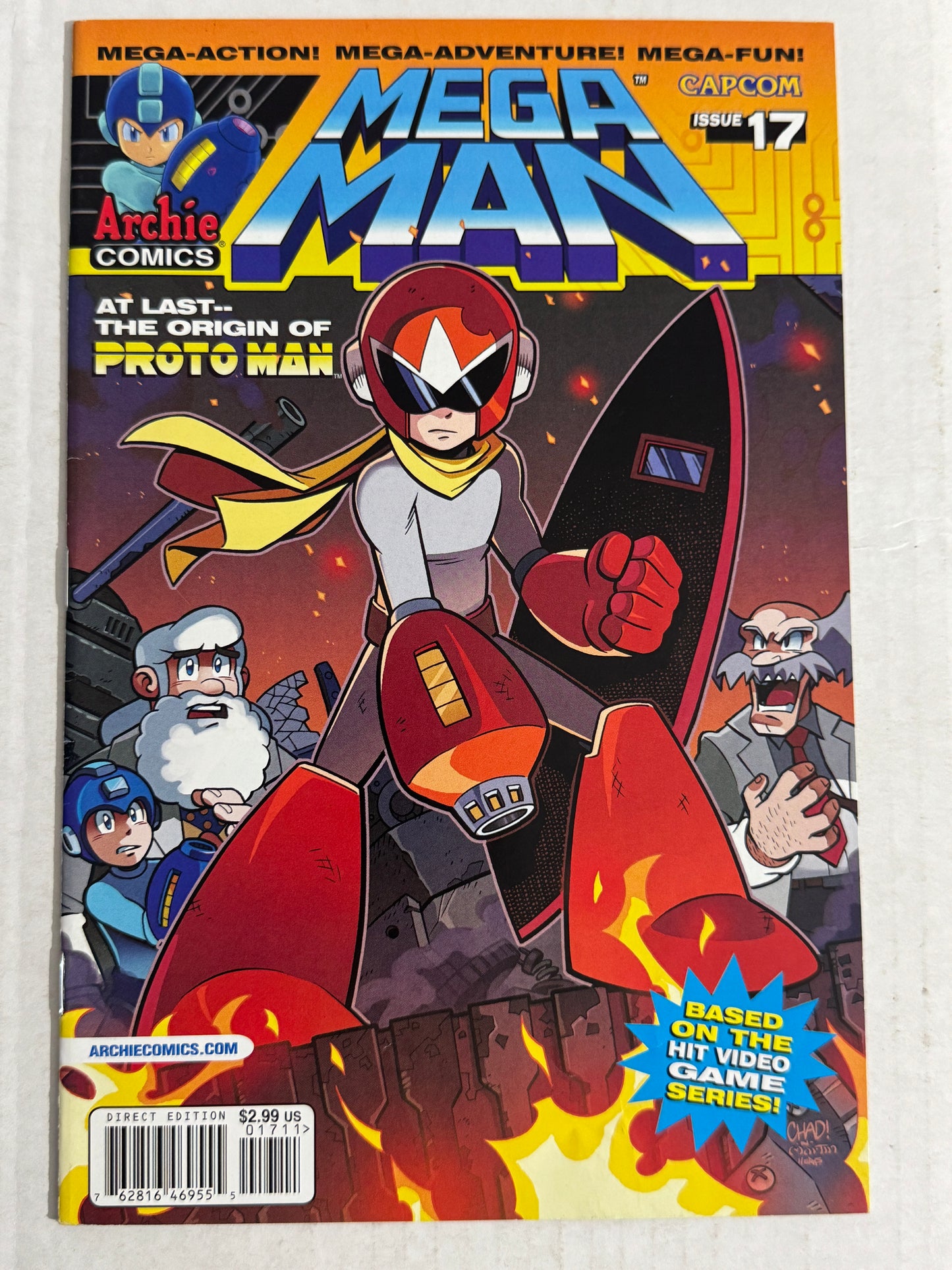 MEGA MAN #17 NM-