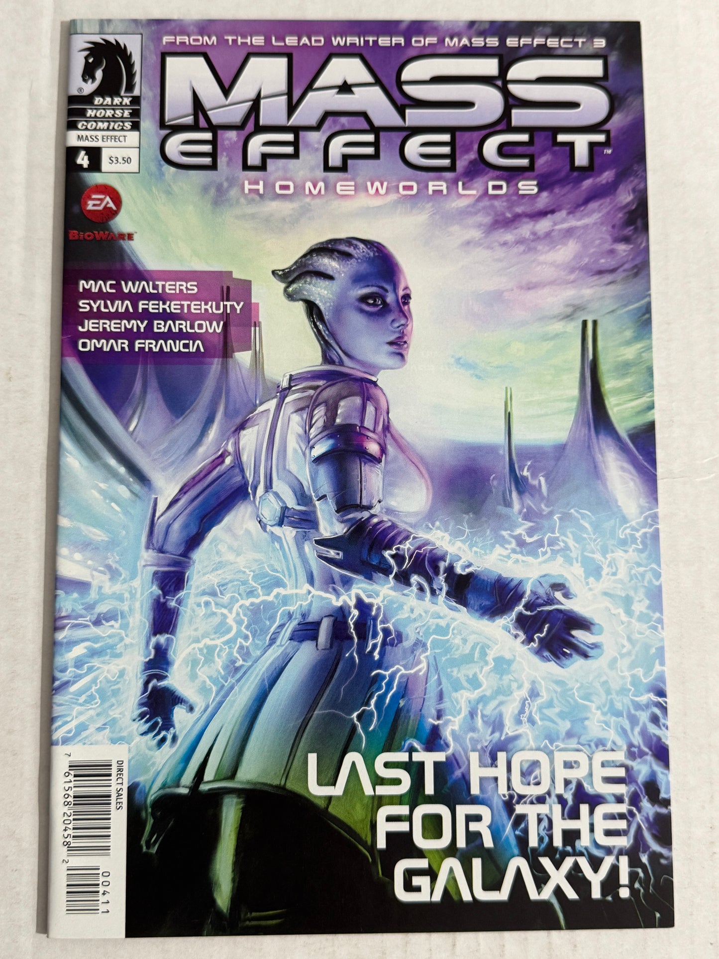 MASS EFFECT Homeworlds #4 NM-