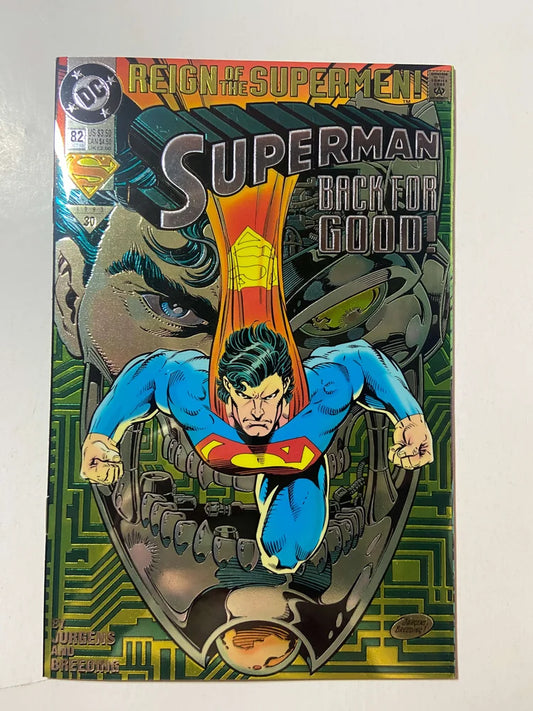 SUPERMAN #82 Vol 2 NM Chromium Variant