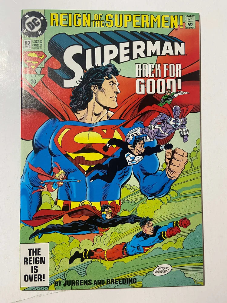 SUPERMAN #82 Vol 2 Standard cover
