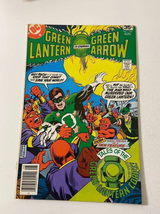 GREEN LANTERN GREEN ARROW #107 VF/NM