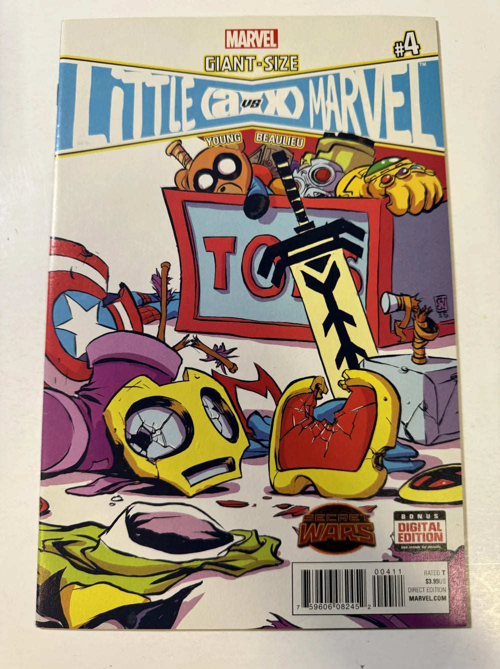GIANT-SIZE LITTLE MARVEL AVsX #4 NM Skottie Young Cover
