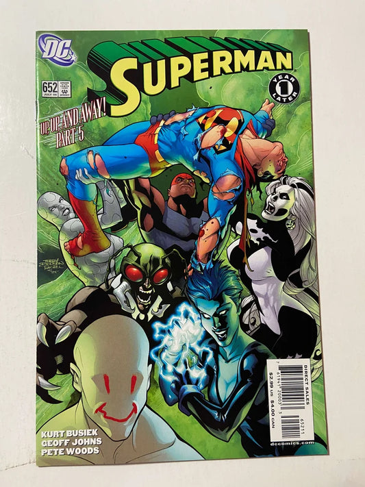 SUPERMAN #652 NM- Terry Dodson Cover