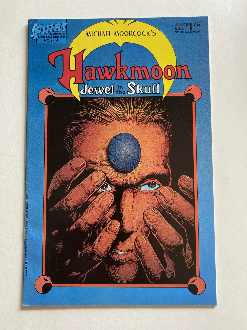 Michael Moorcock's HAWKMOON Jewel in The Skull #2 VF+