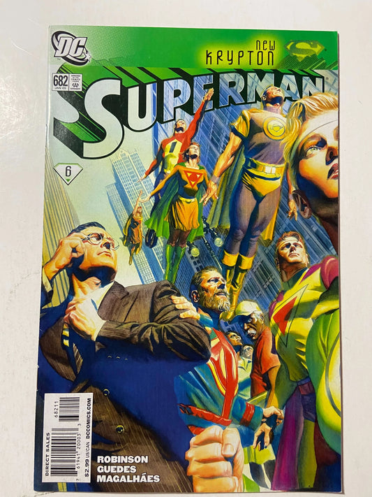 SUPERMAN #682 Alex Ross Cover