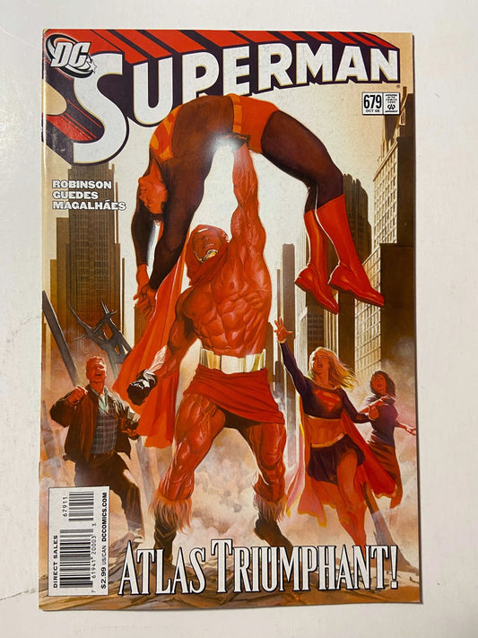 SUPERMAN #679 VF/NM Alex Ross Cover