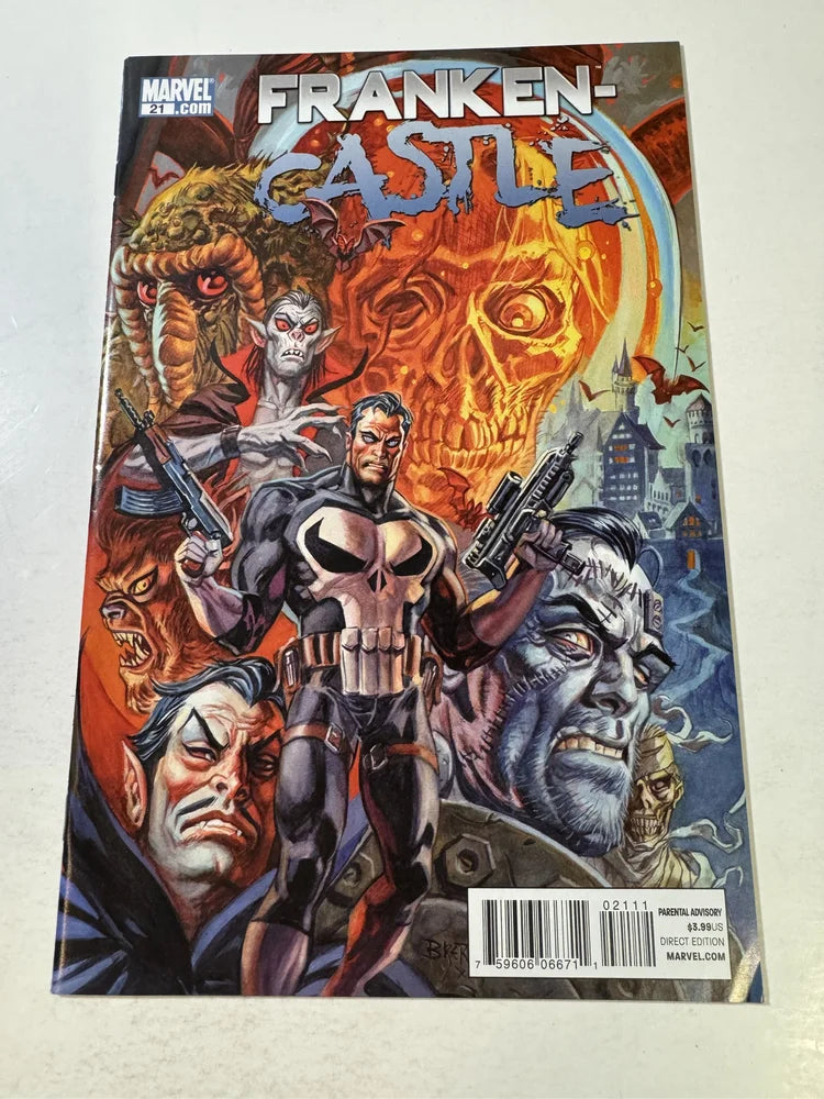 PUNISHER / FRANKEN-CASTLE #21 Vol 7 NM- Dan Brereton Cover